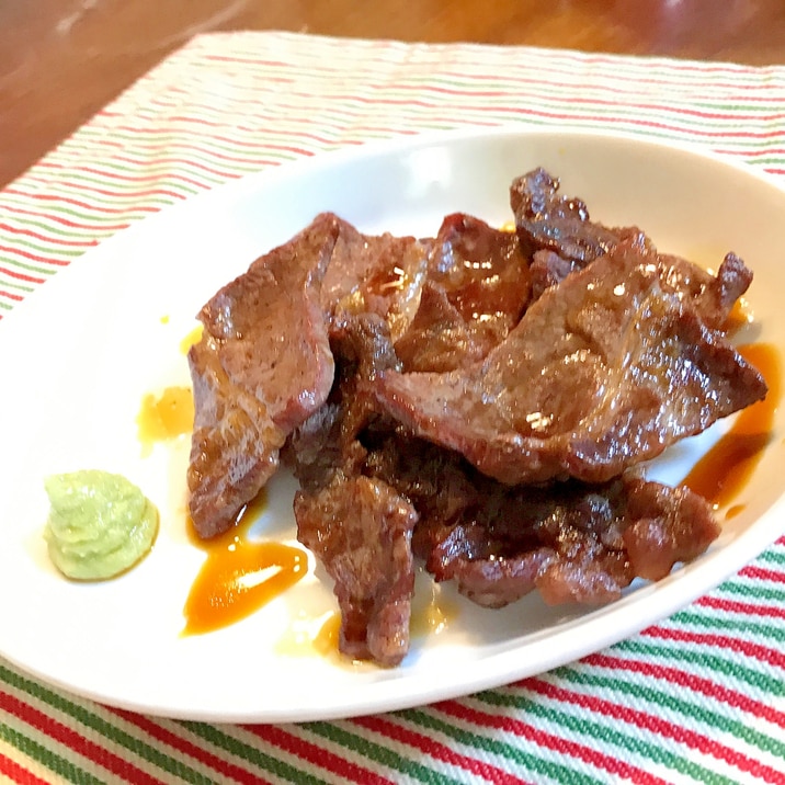 魚焼きグリルで焼肉